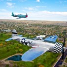 P-47 Thunderbolt and British Hawker Sea Fury